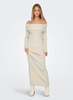 ONLKATIA LS OFF SHOULDER DRESS CC KNT