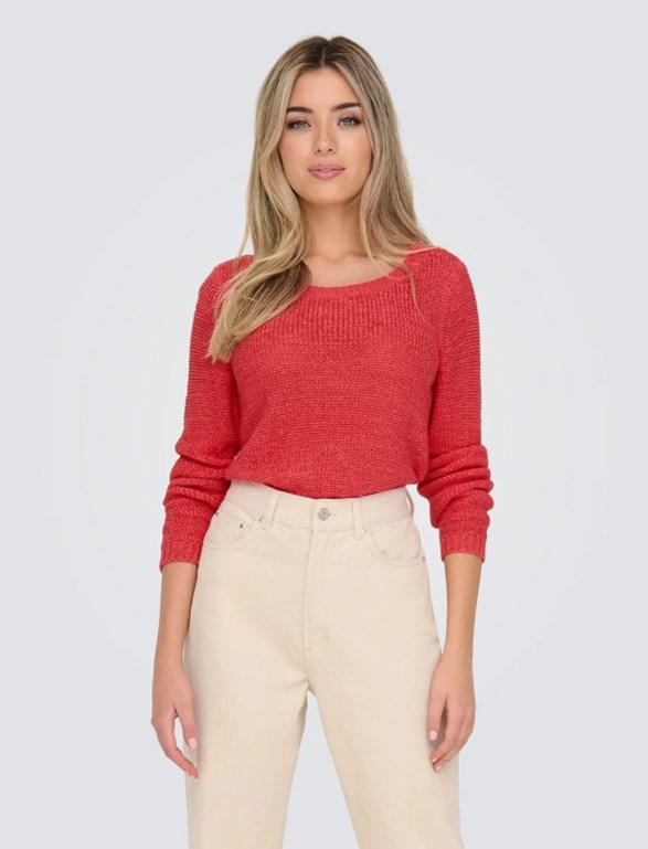 onlGEENA XO L/S PULLOVER KNT NOOS