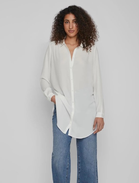 VILUCY BUTTON  L/S TUNIC - NOOS