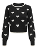 JDYROMANCE L/S JACQ. PULLOVER KNT NOOS