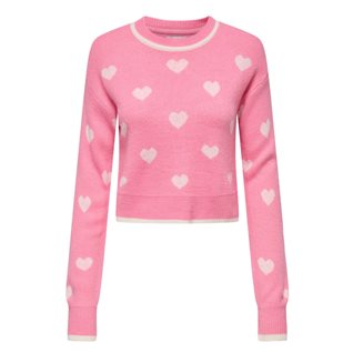 JDYROMANCE L/S JACQ. PULLOVER KNT NOOS