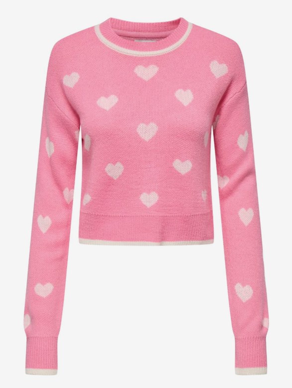 JDYROMANCE L/S JACQ. PULLOVER KNT NOOS