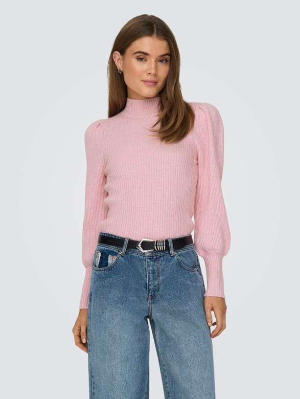 ONLKATIA L/S HIGHNECK PULLOVER KNT NOOS