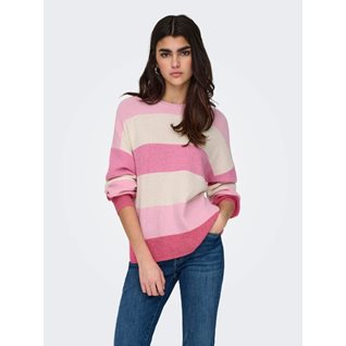 ONLATIA L/S STRIPE PULLOVER KNT NOOS