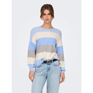 ONLATIA L/S STRIPE PULLOVER KNT NOOS