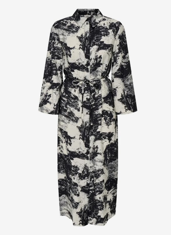 JDYEVELYN LIFE 7/8 MIDI SHIRT DRESS WVN