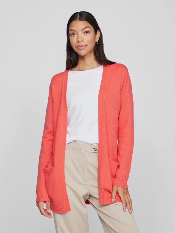 VIRIL OPEN L/S KNIT CARDIGAN - NOOS