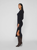 VIMEILANI L/S COLLAR KNIT LONG DRESS/BFS