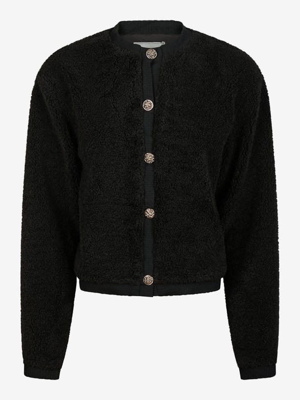 Limo Fluffy Knit Cardigan