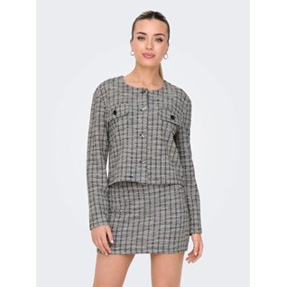 JDYALLY L/S BOUCLE BLAZER JRS