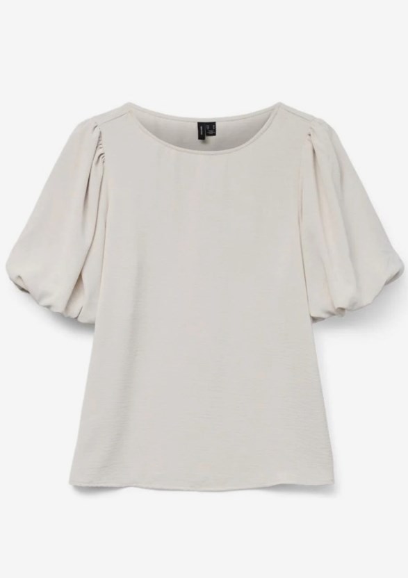 VMALVA BALLON SLEEVE TOP WVN GA