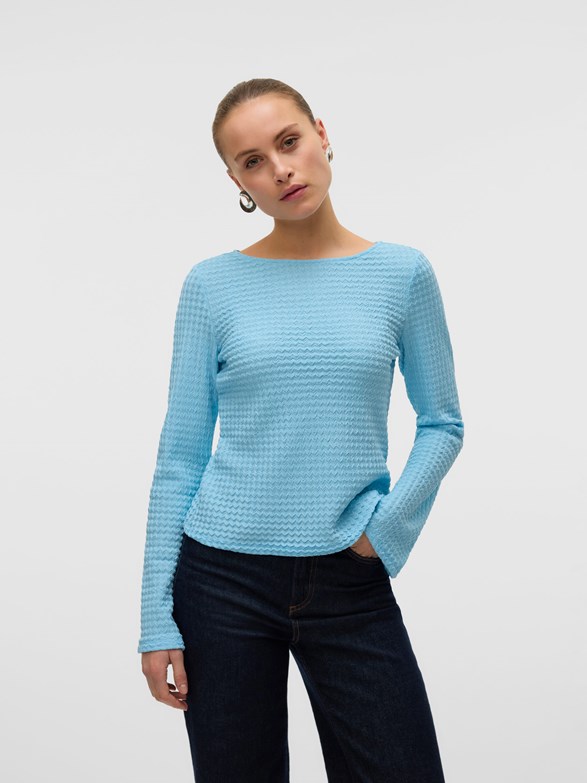 VMMONE LS O-NECK TOP JRS GA