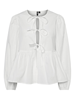 PCJOLLY LS O-NECK TIE TOP WVN NOOS BC