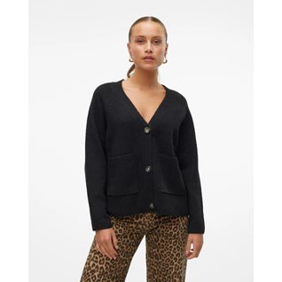 VMBOOM LS V-NECK BUTTON CARDIGAN GA NOOS