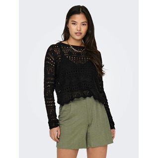 JDYSUN LAY L/S BOATNECK PULLOV. KNT NOOS