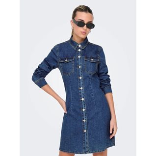 ONLBELIEVE LS STRETCH DNM DRESS QYT