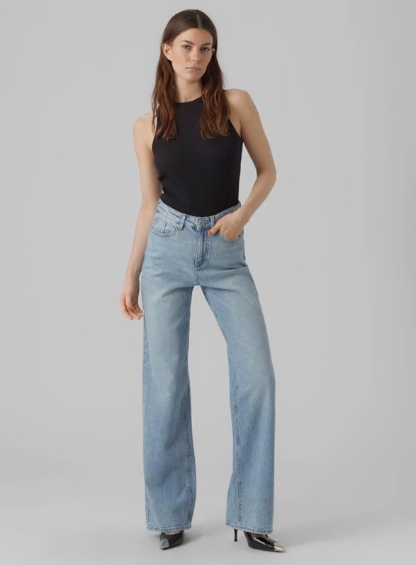 VMTESSA HR WIDE JEANS RA339 GA NOOS