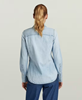 Slim Western shirt l\s wmn