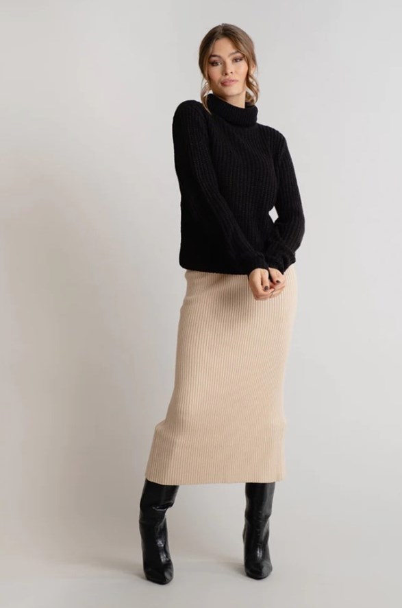 ELLE ROLLNECK KNIT
