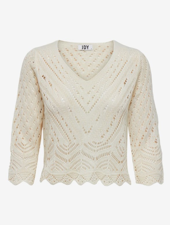 JDYNEW SUN 3/4 CROPPED PULLOVER KNT NOOS