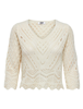 JDYNEW SUN 3/4 CROPPED PULLOVER KNT NOOS