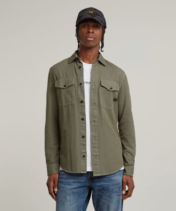 Marine Slim Shirt l\s
