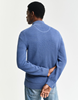 COTTON PIQUE ZIP CARDIGAN