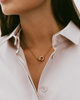 Chunky Eternal Necklace Gold