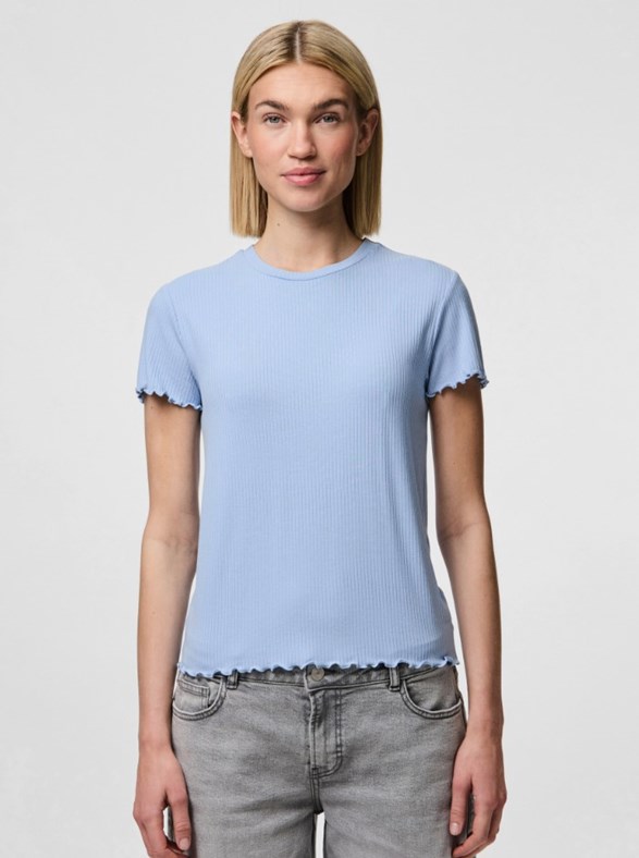 PCNICCA SS O-NECK TOP NOOS