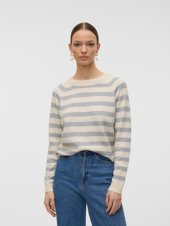 VMDOFFY LS O-NECK BLOUSE GA NOOS