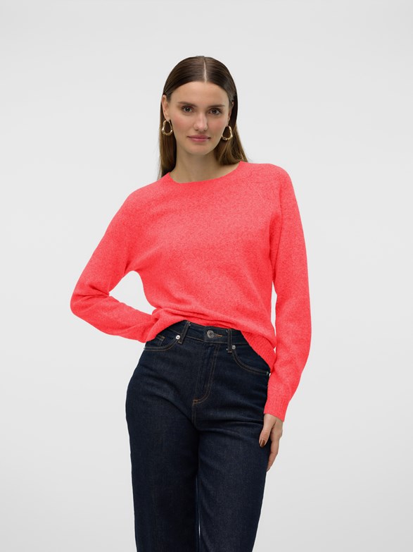 VMDOFFY LS O-NECK BLOUSE GA NOOS