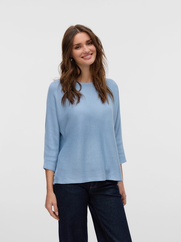 VMNORA 3/4 BOATNECK BLOUSE  NOOS