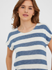 VMWIDE STRIPE S/L TOP NOOS
