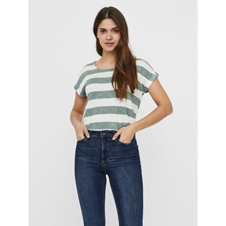 VMWIDE STRIPE S/L TOP NOOS