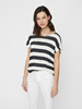 VMWIDE STRIPE S/L TOP NOOS