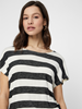 VMWIDE STRIPE S/L TOP NOOS