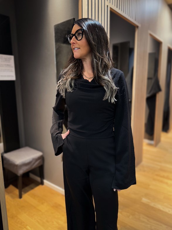 ONLMETTE LIFE LS WATERFALL TOP WVN