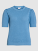 VIDALO O-NECK S/S KNIT TOP - NOOS