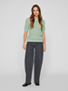 VIDALO O-NECK S/S KNIT TOP - NOOS