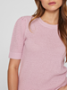 VIDALO O-NECK S/S KNIT TOP - NOOS
