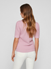 VIDALO O-NECK S/S KNIT TOP - NOOS