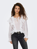JDYBETH L/S FRILL TOP WVN