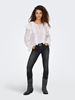 JDYBETH L/S FRILL TOP WVN