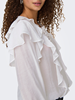 JDYBETH L/S FRILL TOP WVN