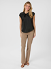 Fleur Drapy Satin Blouse