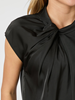 Fleur Drapy Satin Blouse