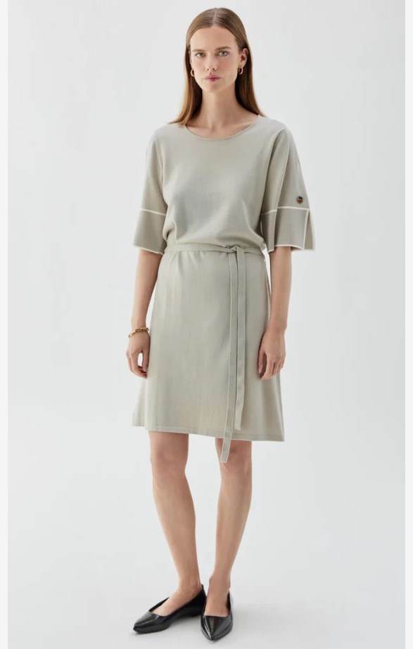 MATHEA contrast dress