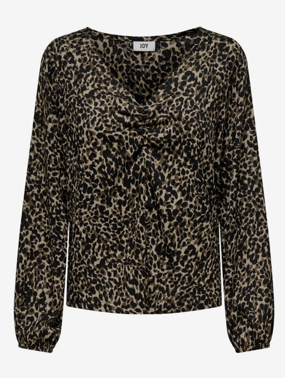 JDYJULIA L/S V-NECK TOP JRS