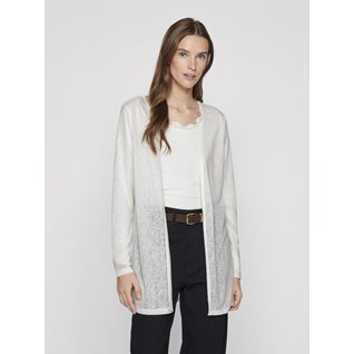 VIAMER L/S OPEN CARDIGAN