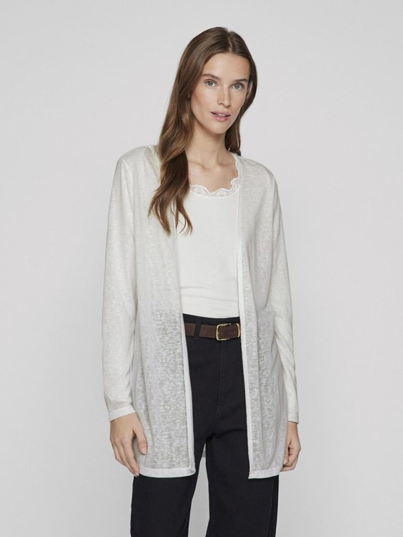 VIAMER L/S OPEN CARDIGAN
